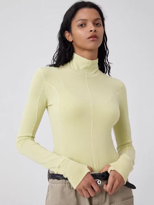 Simple Project/Y24168/女款紧身高领长袖打底 商品图0