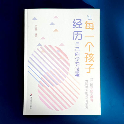 让每一个孩子经历自己的学习过程 幼儿园个别化教育支持框架的建构与实施 李文静 幼儿教学 商品图1