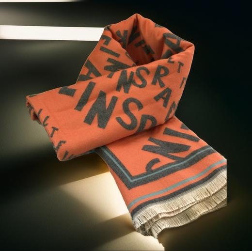 优品堂【如影相随】拉绒披肩围巾两用 商品图13