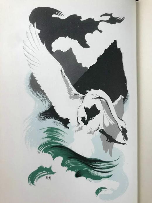 1960年 爱尔兰萨迦与民间故事集 数十幅插图 精装大32开 商品图2