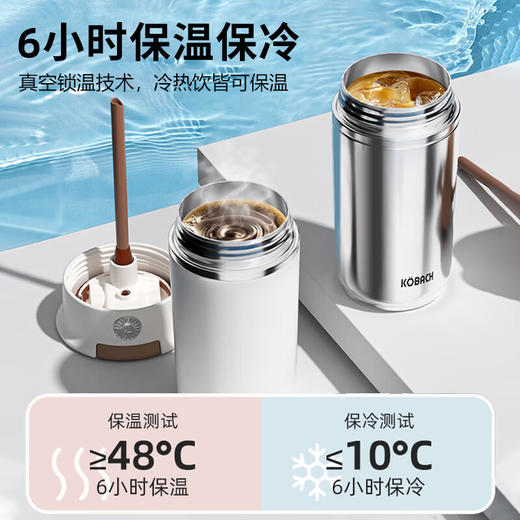 康巴赫伯爵系列钛啡杯400ml极昼白 商品图4