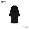 N°28 秋冬女款羊绒百搭外套宽松舒适中长款双面呢大衣8A51D607  商品缩略图1