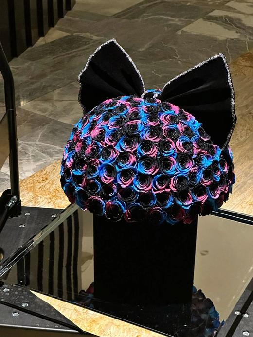 高端轻奢巨型蝴蝶结抱抱桶永生花 商品图14