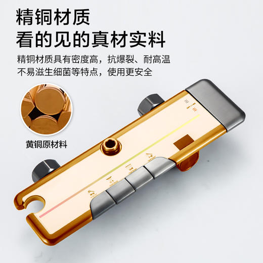 8237那拉提全铜花洒-枪灰 商品图1