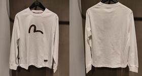 EVISU 男 T恤 2EAHTM4TL7066XXWHTO