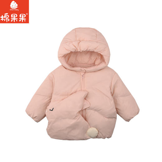 棉果果专柜同款冬季新品女童短款羽绒服M422102924543 商品图2