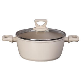 帝伯朗流光皓月白不粘汤锅