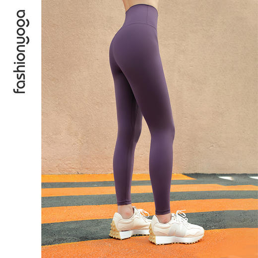 凡圣瑜伽高腰金标裸感长裤FC12957 商品图5