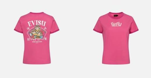 EVISU 女 T恤 2ESHTW4TS4044XXFUSX 商品图0