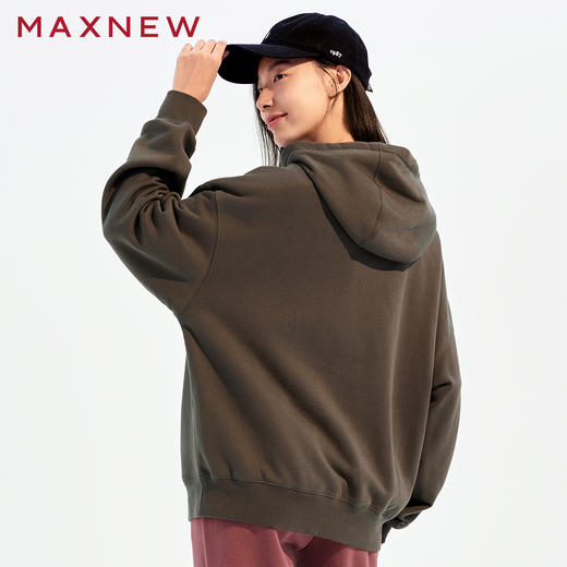 【卫衣】廓形印花连帽卫衣1N4222406 商品图2