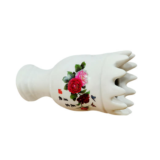 艾灸罐陶瓷刮痧一体杯艾灸盒随身灸家用美容院专用 刮痧杯 商品图3