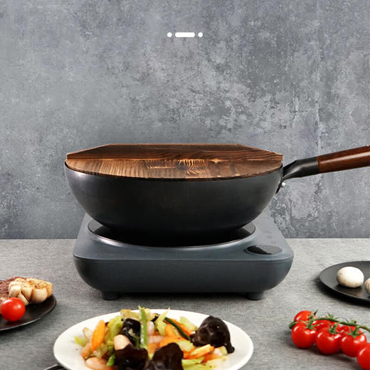 康佳(KONKA)锻打老铁锅KCG-0103 商品图2