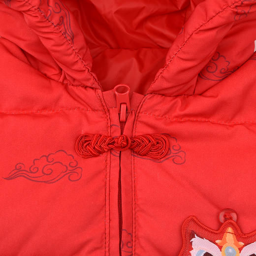 棉果果专柜同款冬季新品男童女童中国风羽绒连体衣M502722924667 商品图2