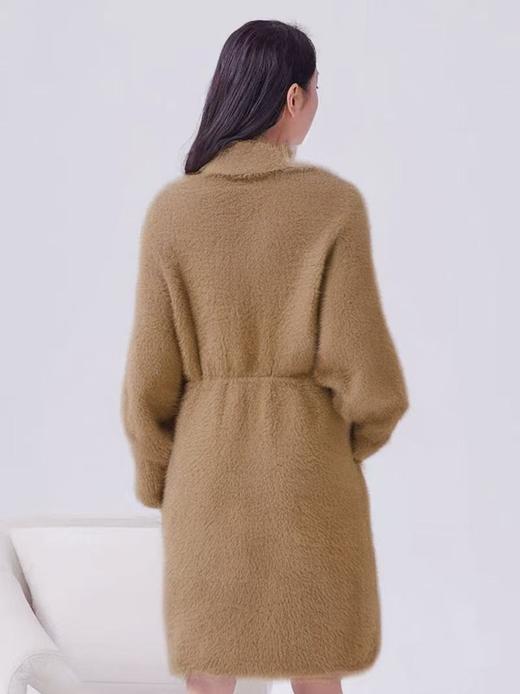 开年清仓价 【连衣裙】促➡️不掉毛 eggsshop品牌仿水貂绒厚款连衣裙-喜出 商品图2