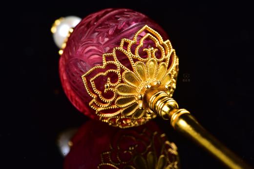 【鸿运当头】琉璃发簪-ZX240911303 商品图6