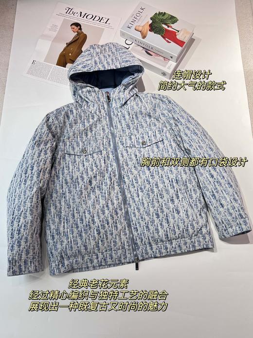 新款DIO*  满印提花 男女款羽绒服 商品图9