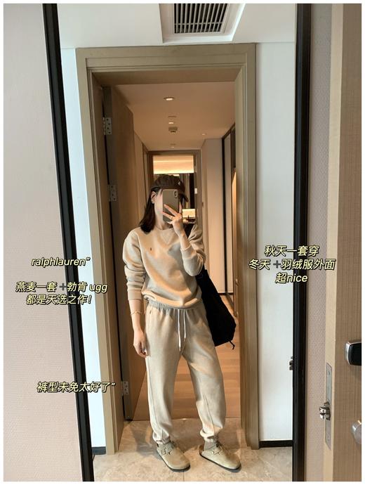 自留自留。拉夫劳*RL加绒 卫衣/卫裤，下单 商品图5