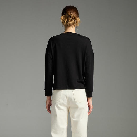 VIVIAN LIU薇薇安刘D2457308秋季女装新款圆领长袖针织衫 商品图1