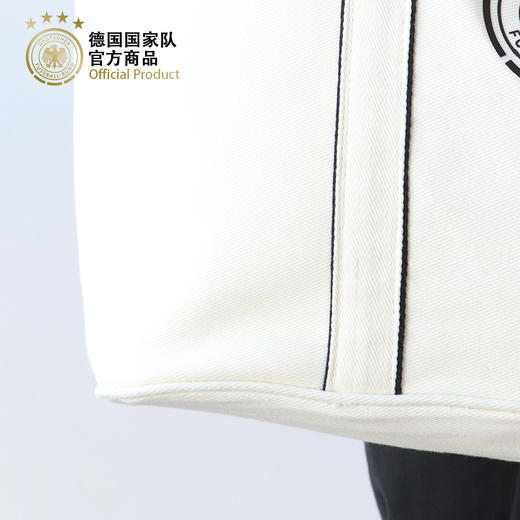 【官方正版】德国国家队 | 白色队徽款手提包托特包大容量球迷周边 商品图4