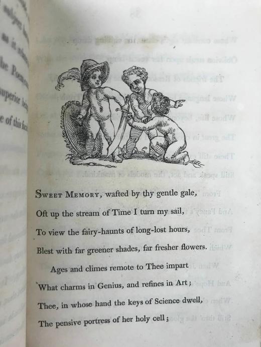 1812年 塞缪尔·罗杰斯诗集 数十幅木版画插图 全真皮精装36开 商品图14