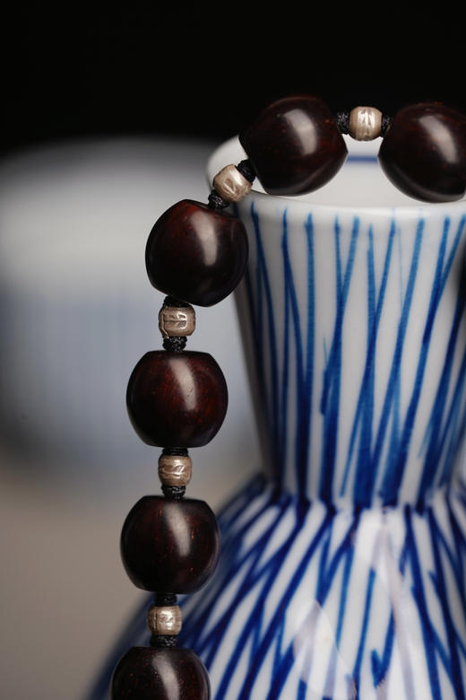 月历银｜小叶紫檀银如意 商品图10