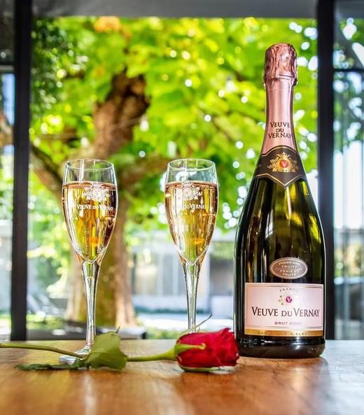 【法国起泡酒】芙薇夫人桃红起泡葡萄酒 Veuve du Vernay Rosé Sparking Wine 商品图0