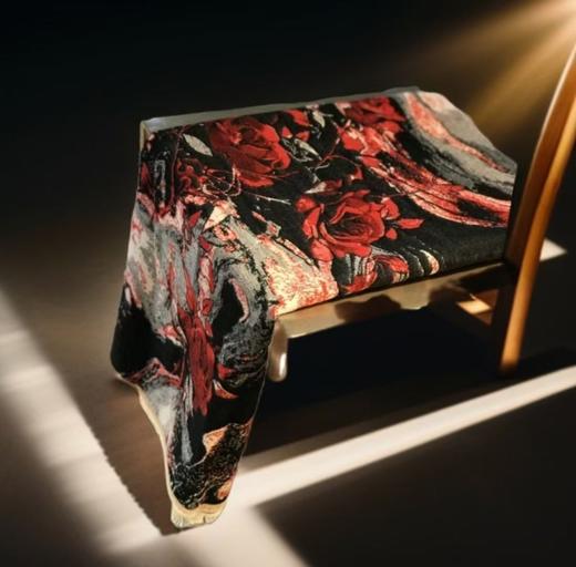 优品堂【细雨轻蜓】披肩围巾两用双面长巾 商品图1