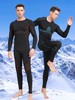 【限时秒杀  99元一套】LIANQI/男士滑雪速干运动骑行徒步竹炭纤维压缩衣功能性保暖套装 商品缩略图0