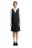 VIVIAN LIU薇薇安刘R2454101秋女装新款宽松中长款无袖背心马甲裙 商品缩略图5