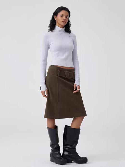 Simple Project/Y24168/女款紧身高领长袖打底 商品图1