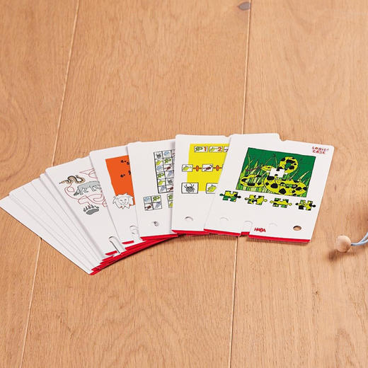 德国 HABA 逻辑游戏-拓展卡牌 题卡补充包 不含底座 7岁 【危险动物】主题 -1307153001 商品图4
