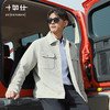 十如仕梭织华夫格弹力羽绒保暖夹克-OW08 商品缩略图2