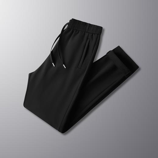 【加绒】【新款DSF】大依优型大码松紧腰直筒休闲加绒运动裤卫裤休闲裤加肥加大运动长裤胖子裤子 商品图2