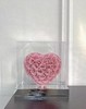 特别定制网红款迷你镜面底立体心永生花玫瑰花生日礼物饰品装饰摆设 商品缩略图13