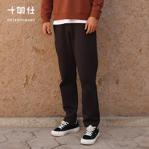 十如仕针织暖燚绒空气棉保暖休闲卫裤-LB07-03 商品图9