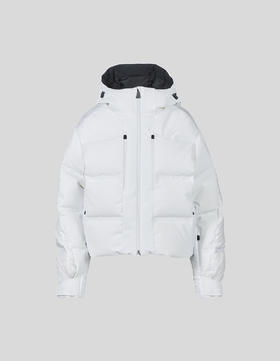 Aztech Mountain - Super Nuke Ski Jacket - Cloud White Multi - 女装 - 夹克 - 白色