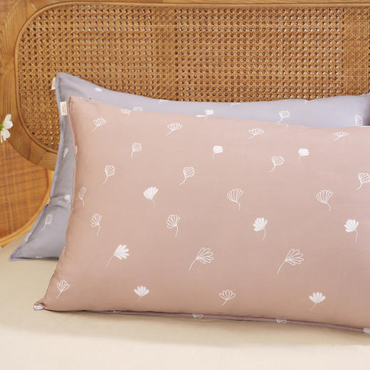 线描花卉系列枕套全棉高档轻奢高级感四季通用高端舒适耐用亲肤 商品图2