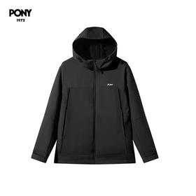 4.9折【自营】pony/波尼  女士短款夹克秋冬新品外套 244W2KJ31BK