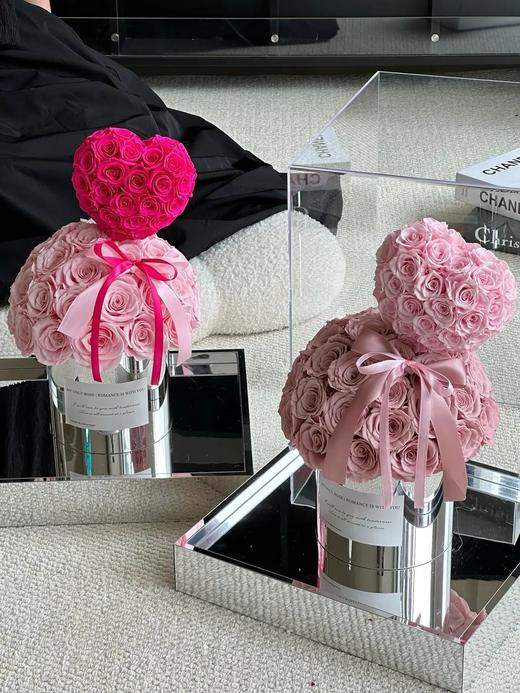 永生花爱心抱抱桶 商品图9