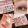 「12色海棠花眼影盘」MUGE LEEN新款12色海棠花油画风粉棕眼影盘珠光哑光低饱和大地色彩妆 商品缩略图1