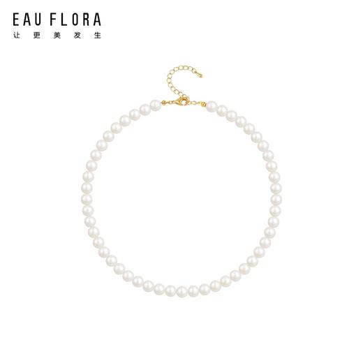 『彼此』白色百搭仿珍珠项链-8MM 商品图1