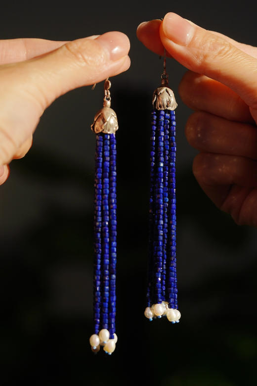 青金流苏｜月历银 商品图1