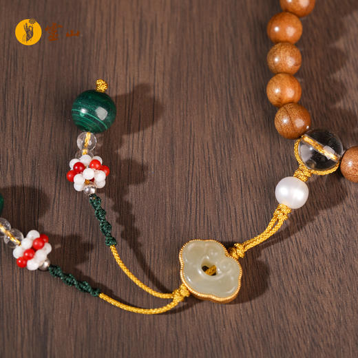 灵山木迦·珠琗楠木十八子挂件 商品图2