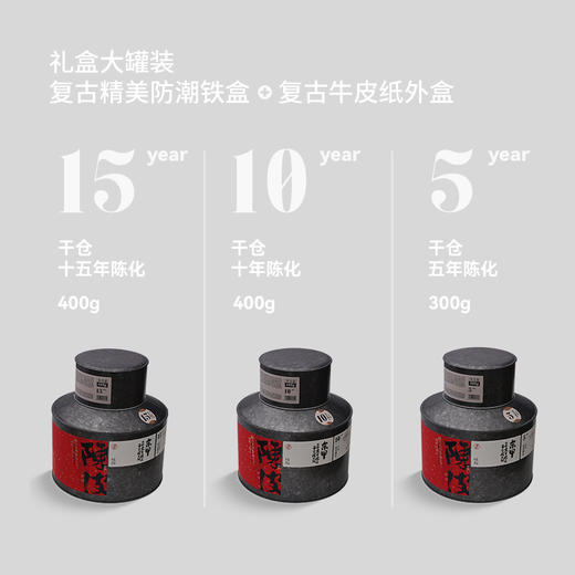 新会陈皮 | 东甲圈枝大红皮 干仓15年10年5年陈化 礼盒装/补充装 候物 商品图3