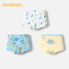 巴拉巴拉男童内裤棉a类儿童平角短裤小童宝宝亲肤四角抗菌三条装 商品缩略图2