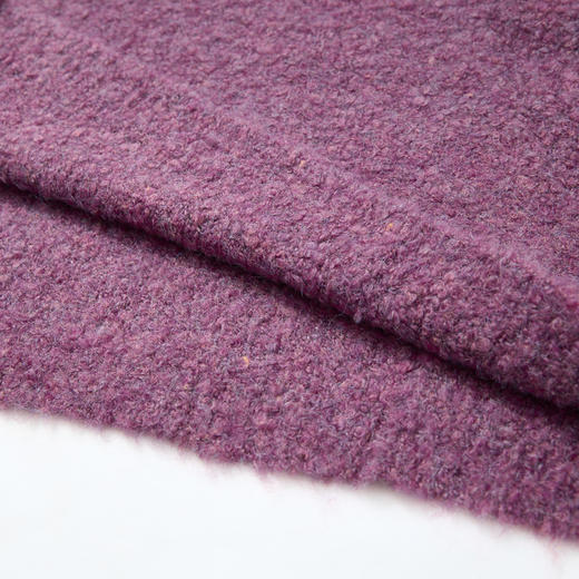 西遇法式V领针织衫女冬季新款复古慵懒风设计感软糯毛衣D0043881 商品图5