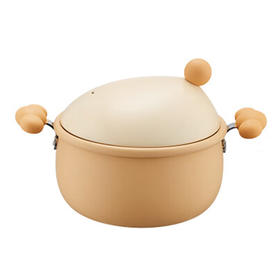 炊大皇 布偶20cm汤锅 不粘锅 煲汤炖煮熬粥汤奶锅 明火专用 BO20TG