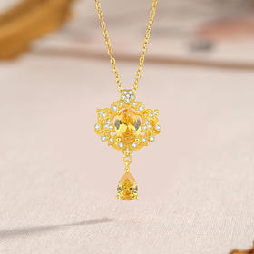 Winy925纯银至纯人生项链送女友闺蜜节日生日礼物