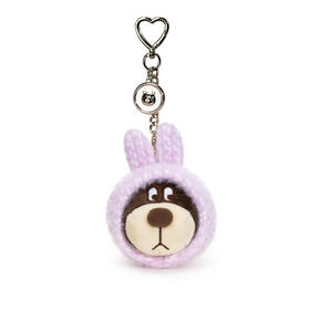小熊汉斯 兔头汉斯紫挂件BEHC000254