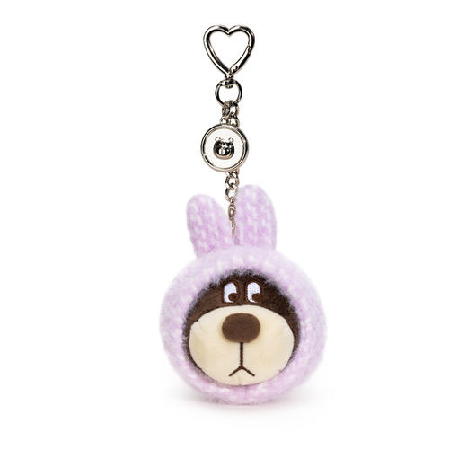 小熊汉斯 兔头汉斯紫挂件BEHC000254 商品图0